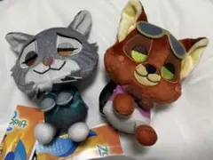 ズートピア2 ＆youマスコット vol.2 ぬいぐるみ　パウバート　ニック