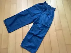 GU デニム　ワイドズボン 130cm