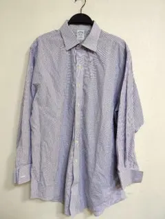 美品　ブルックスブラザーズ　長袖シャツ　ノンアイロン　スリムフィット