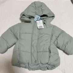 新品　ブリーズ　中綿　アウター　ミントグリーン　90cm