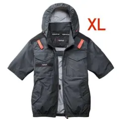新品 2026年BURTLE バートル AC1156 XL黒 半袖 空調服のサムネイル