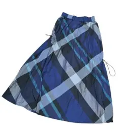 Lax Dan Tia チェック ロングスカート Мウエストゴム 美品