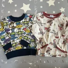 Disney Toy Story Tシャツ 2枚セット サイズ100