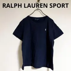 『RALPH LAUREN SPORT』(L)半袖Tシャツ ワンポイント 刺繍