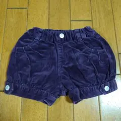 Boomy Roomy コーデュロイショートパンツ 90cm