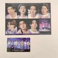 BTS 映画祭 2024 特典 フォトカード ステッカー セット 非売品