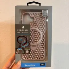 ラスタバナナ　iPhone16ケース　ローズゴールド