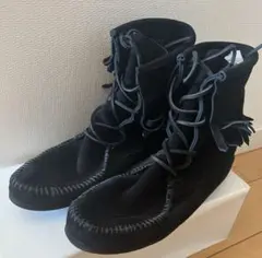 MINNETONKA　フリンジブーツ【新品未使用】箱あり24cmのサムネイル