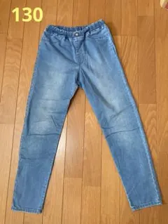 GU キッズ デニムパンツ 130サイズ