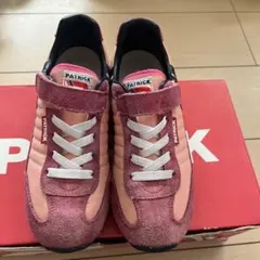 PATRICK スニーカー ピンク系　20センチのサムネイル