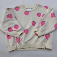 zara いちご　トレーナー　86