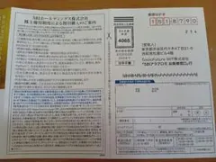 SBI新生銀行 株主優待割引購入申込書 アラプラス50%オフのサムネイル