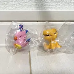デジモン おやすみ隊 アグモン ピヨモン 2点セット