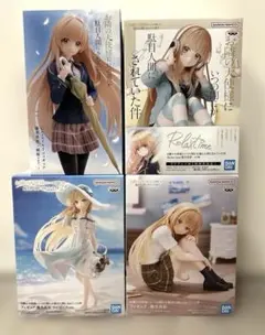 お隣の天使様　椎名真昼　フィギュア4種セット