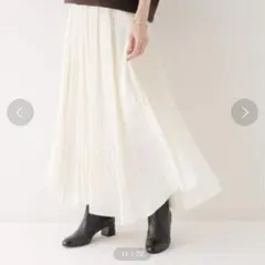 Spick & Span ランダムプリーツスカート