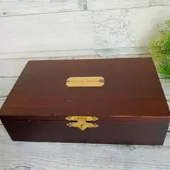 1980年代REGAL SHOES ノベルティ木製 小物入れ アクセサリーケース
