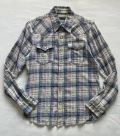 インターナショナル ギャラリー ビームス ウエスタン ネルシャツ M