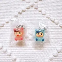 新品!クレヨンしんちゃん めじるしガチャ みんなでくまパジャマ 風間くん