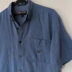 90s CHAPS ラルフローレン　半袖　シャツ デニム　ボタンダウン メンズのサムネイル