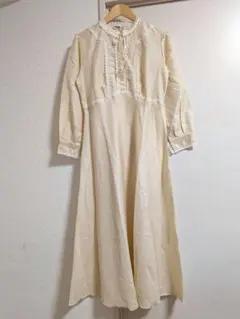 70s ロングワンピース