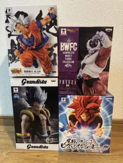 ドラゴンボール　フィギュア　ゴジータ4 身勝手の極意　孫悟空　フリーザ第二形態