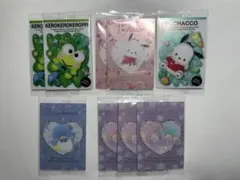 サンリオウエハース けろっぴ ポチャッコ タキシードサム キキララ　9点セット