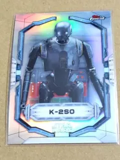 2022 TOPPS FINEST STAR WARS 54 K-2SO リフ