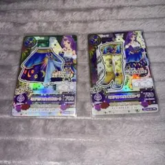 旧アイカツカード　ミステリアスヴァルゴコーデ プレミアムレア 神崎美月２枚セット
