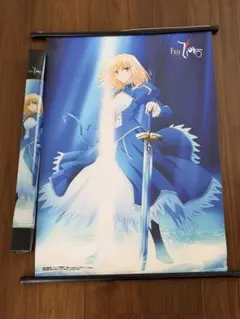 fate セイバー タペストリー B1サイズ Fate/stay night[Heaven's Feel]]描き下ろし B2タペストリー(セイバー)