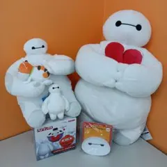 ベイマックス ぬいぐるみ マスコット どんぶり トレー 5点 ※ばら売り不可