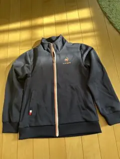 ルコック　ネイビー フルジップジャケット 130サイズ