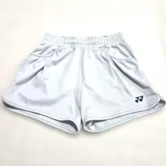 美品　YONEXヨネックス　ハーフパンツ　ライトグレー　レディース　M