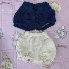 かぼちゃパンツ　パンツ　80〜90 95 2点セット