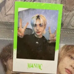 straykids maniac チェキ ヒョンジン ポラロイド - メルカリ