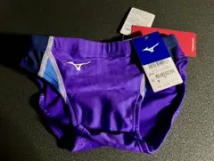 ミズノ mizuno パープル 競泳水着 競パン M - メルカリ
