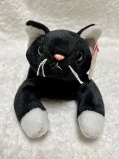 ty★Zip 黒猫 クロネコ★ビーニーベイビーズ