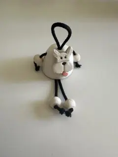 犬の顔 陶器製 チェコの置物　テリア