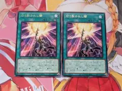 切り裂かれし闇　2枚