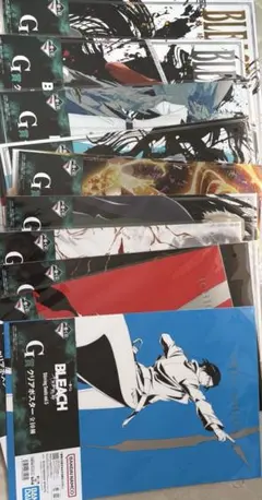 BLEACH 一番くじ G賞 クリアポスター 全種セット