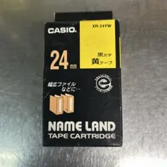 NAMELAND テープカートリッジ　CASIO XR-24YW