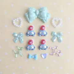 ハンギョドン ネイルパーツ サンリオ デコパーツ ウィッシュコア セット レジンのサムネイル