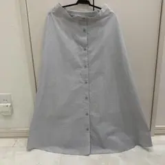 ユニクロ♡フロントボタンサーキュラースカート