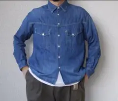 STA-WEST’S デニムシャツ　WESTOVERALLS