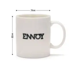ennoy エンノイ　マグカップ　コップ　2個セット 1LDK SELECT - ennoy マグカップ 2個セット エンノイの通販 by