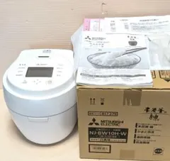 NJ-BW10H-W(白真珠) 2025年製 三菱 本炭釜【紬】のサムネイル