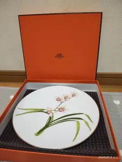 HERMES JARDIN DES ORCHIDEES プレート - メルカリ