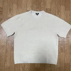 ウォッシャブルミラノリブニットTシャツ　ユニクロのサムネイル