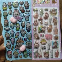 ラブブ　シール　2枚