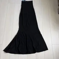 JUNYA WATANABE 黒 ロングスカート SSサイズのサムネイル