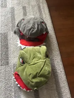 USJ被り物セット ジョーズ、恐竜